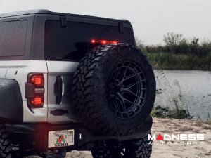 Ford Bronco Custom Wheels - HFX-1 by Vossen - Satin Black Ford Bronco Custom Wheels - HFX-1 by Vossen - Satin Black